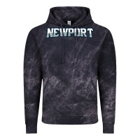 Cloud Black Newport School Vintage Hoodie - linhVisuals