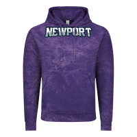 Cloud Purple Newport School Vintage Hoodie - linhVisuals
