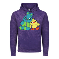Cloud Purple bunny and ducky Vintage Hoodie - linhVisuals