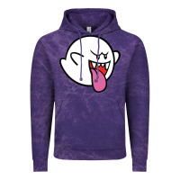 Cloud Purple boo Vintage Hoodie - linhVisuals