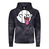 Cloud Black boo Vintage Hoodie - linhVisuals