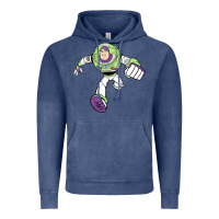 Vintage Denim buzz lightyear Vintage Hoodie - linhVisuals