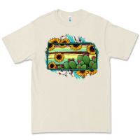 Bone Kansas map sunflower catus serape Premium Tee - RanaPortraitStore