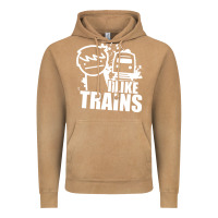 Vintage Camel i like trains Vintage Hoodie - linhVisuals