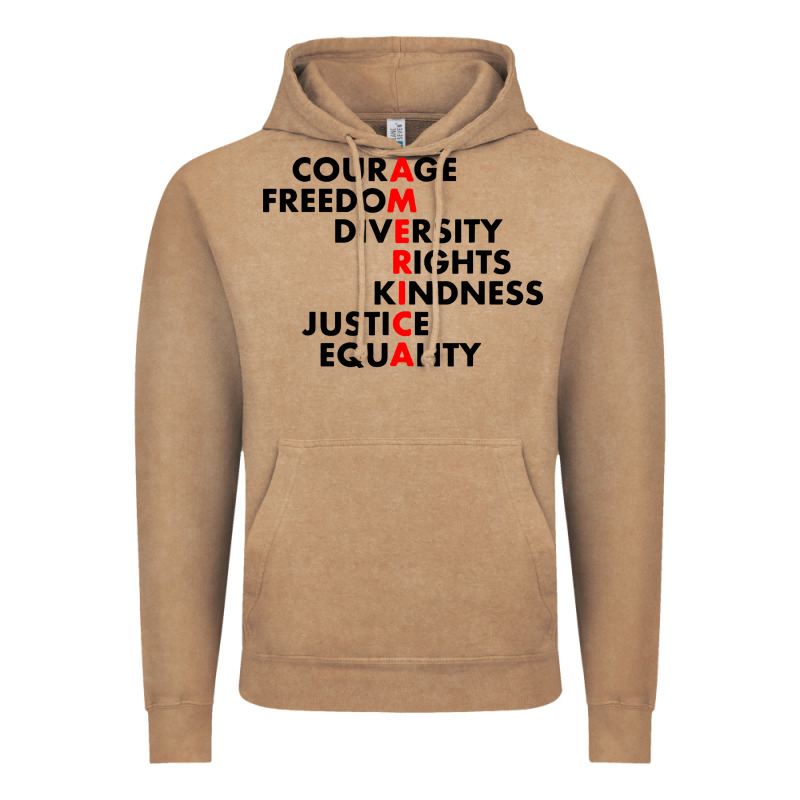 Anti Trump Resist Vintage Hoodie by linhVisuals | Teevron