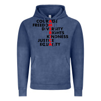 Vintage Denim anti trump resist Vintage Hoodie - linhVisuals