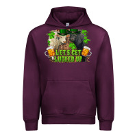 Mauve Wine let's get lucked up charolais and black angus bull Urban Hoodie - RanaPortraitStore