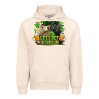 Sandshell let's get lucked up charolais and black angus bull Urban Hoodie - RanaPortraitStore