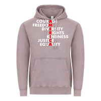 Vintage Zinc anti trump resist Vintage Hoodie - linhVisuals