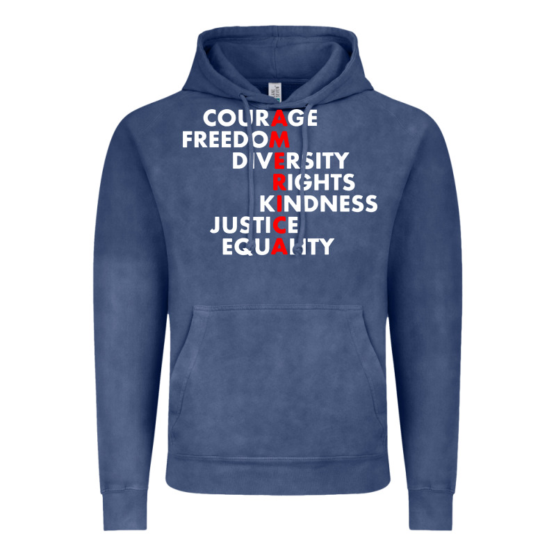 Anti Trump Resist Vintage Hoodie by linhVisuals | Teevron