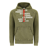 Vintage Olive anti trump resist Vintage Hoodie - linhVisuals