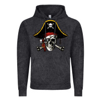 Vintage Black pi rate 3 14 Vintage Hoodie - linhVisuals