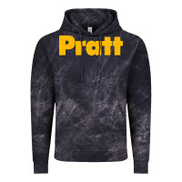 Cloud Black Pratt Institute Vintage Hoodie - linhVisuals