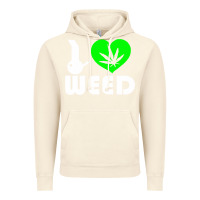 Vintage Artic i love weed fun Vintage Hoodie - linhVisuals