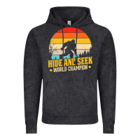 Vintage Black hide and seek world champion bigfoot t  shirt hide and seek world cham Vintage Hoodie - linhVisuals