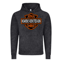 Vintage Black enjoy jesus christ heavenly devoted son parody religious tee t shirt Vintage Hoodie - linhVisuals