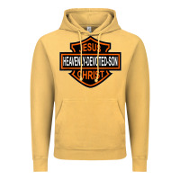 Vintage Mustard enjoy jesus christ heavenly devoted son parody religious tee t shirt Vintage Hoodie - linhVisuals
