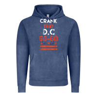 Vintage Denim vintage washington d.c crank that go go music design gift. t shirt Vintage Hoodie - linhVisuals