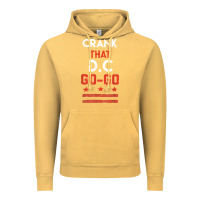 Vintage Mustard vintage washington d.c crank that go go music design gift. t shirt Vintage Hoodie - linhVisuals