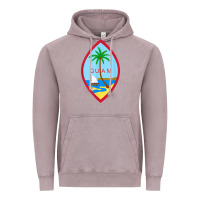 Vintage Zinc guam coat of arms souvenir gift flag chamorro t shirt Vintage Hoodie - linhVisuals