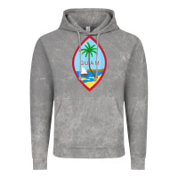 Cloud Rock guam coat of arms souvenir gift flag chamorro t shirt Vintage Hoodie - linhVisuals