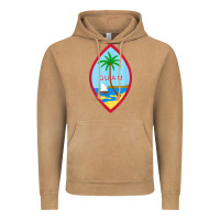 Vintage Camel guam coat of arms souvenir gift flag chamorro t shirt Vintage Hoodie - linhVisuals