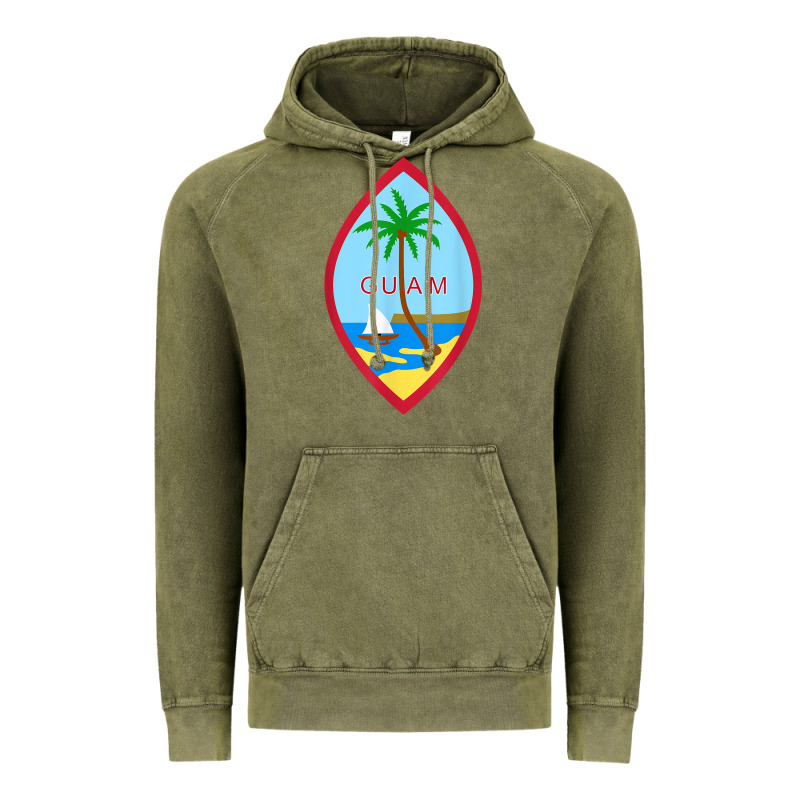 Guam Coat Of Arms Souvenir Gift Flag Chamorro T Shirt Vintage Hoodie by linhVisuals | Teevron