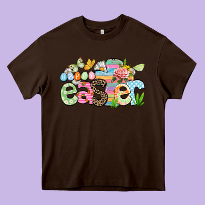 Happy Easter Easter Day Heavy Core Tee Designed By Cowgirlartshop