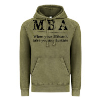 Vintage Olive mba graduation gifts when your bs can't take you further Vintage Hoodie - linhVisuals