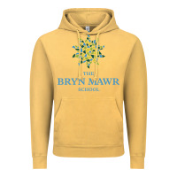 Vintage Mustard bryn mawr school Vintage Hoodie - linhVisuals