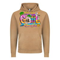 Vintage Camel spooky girl summer Vintage Hoodie - CowhideDigitalArt