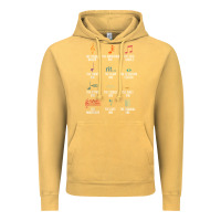 Vintage Mustard musical notes symbol definition   humor musician t shirt Vintage Hoodie - linhVisuals