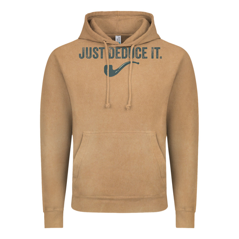Just Deduce It Funny Sherlock Holmes Detective Raglan Baseball Tee Vintage Hoodie by linhVisuals | Teevron