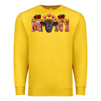 Lemon valentines day mini black Premium Sweatshirt - RanaPortraitStore