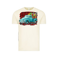 Vintage Arctic Tis The Season Christmas Truck Vintage Tee - FaDigitalArtStudio