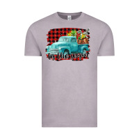 Vintage Zinc Tis The Season Christmas Truck Vintage Tee - FaDigitalArtStudio