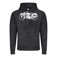 Vintage Black indian scout motorcycle Vintage Hoodie - linhVisuals