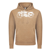 Vintage Coffee indian scout motorcycle Vintage Hoodie - linhVisuals