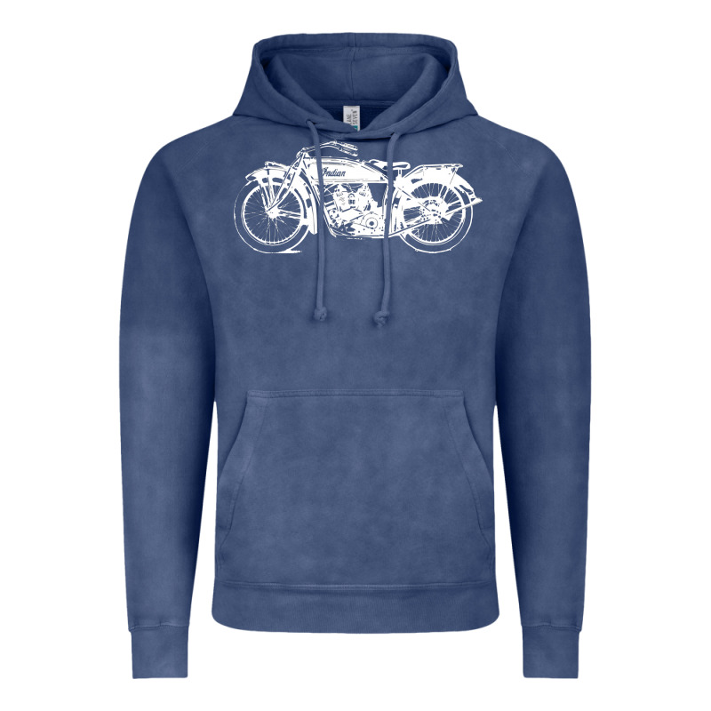 Indian Scout Motorcycle Vintage Hoodie by linhVisuals | Teevron