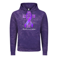 Cloud Purple pancreatic cancer t shirtfaith hope love pancreatic cancer warrior t s Vintage Hoodie - linhVisuals