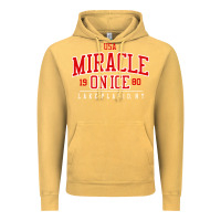 Vintage Mustard miracle on ice Vintage Hoodie - linhVisuals