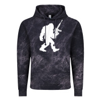 Cloud Black bigfoot with rifle sasquatch 2nd amendment gun t shirt Vintage Hoodie - linhVisuals