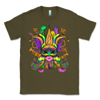 Army Green mardi gras mask Classic Tee - OliviaCreatesArt