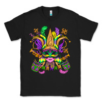 Black mardi gras mask Classic Tee - OliviaCreatesArt
