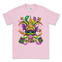 Bubblegum Pink mardi gras mask Classic Tee - OliviaCreatesArt
