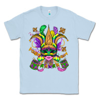 Dusty Blue mardi gras mask Classic Tee - OliviaCreatesArt