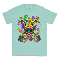 Seafoam mardi gras mask Classic Tee - OliviaCreatesArt