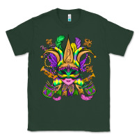 Sports Green mardi gras mask Classic Tee - OliviaCreatesArt