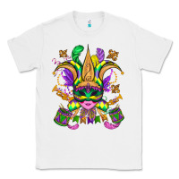 White mardi gras mask Classic Tee - OliviaCreatesArt