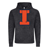 Vintage Black illinois Vintage Hoodie - linhVisuals